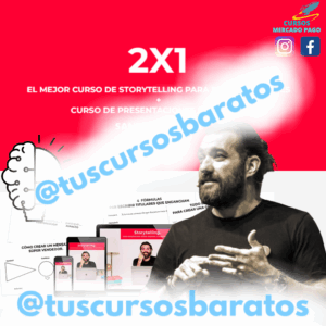 CURSO DE STORYTELLING PARA EMPRENDEDORES + CURSO DE PRESENTACIONES EFECTIVAS